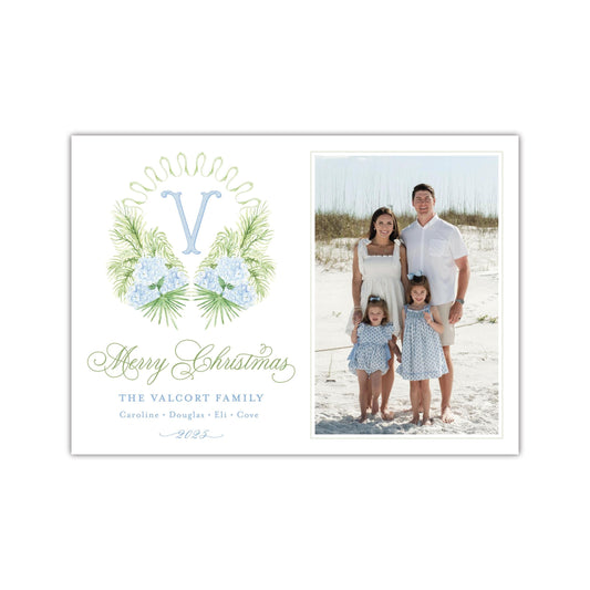 Coastal Crest Holiday Card