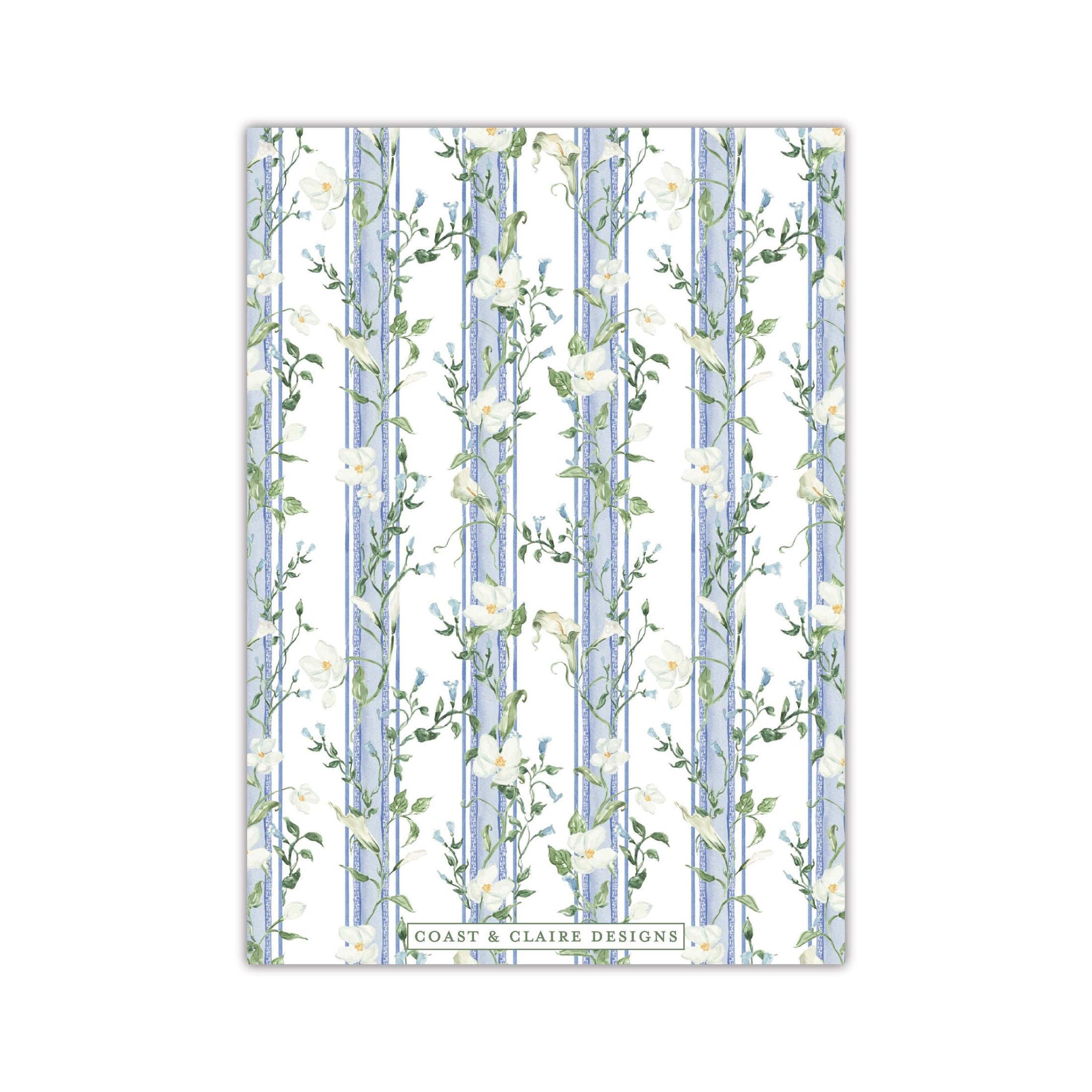 Carolina Floral Holiday Card