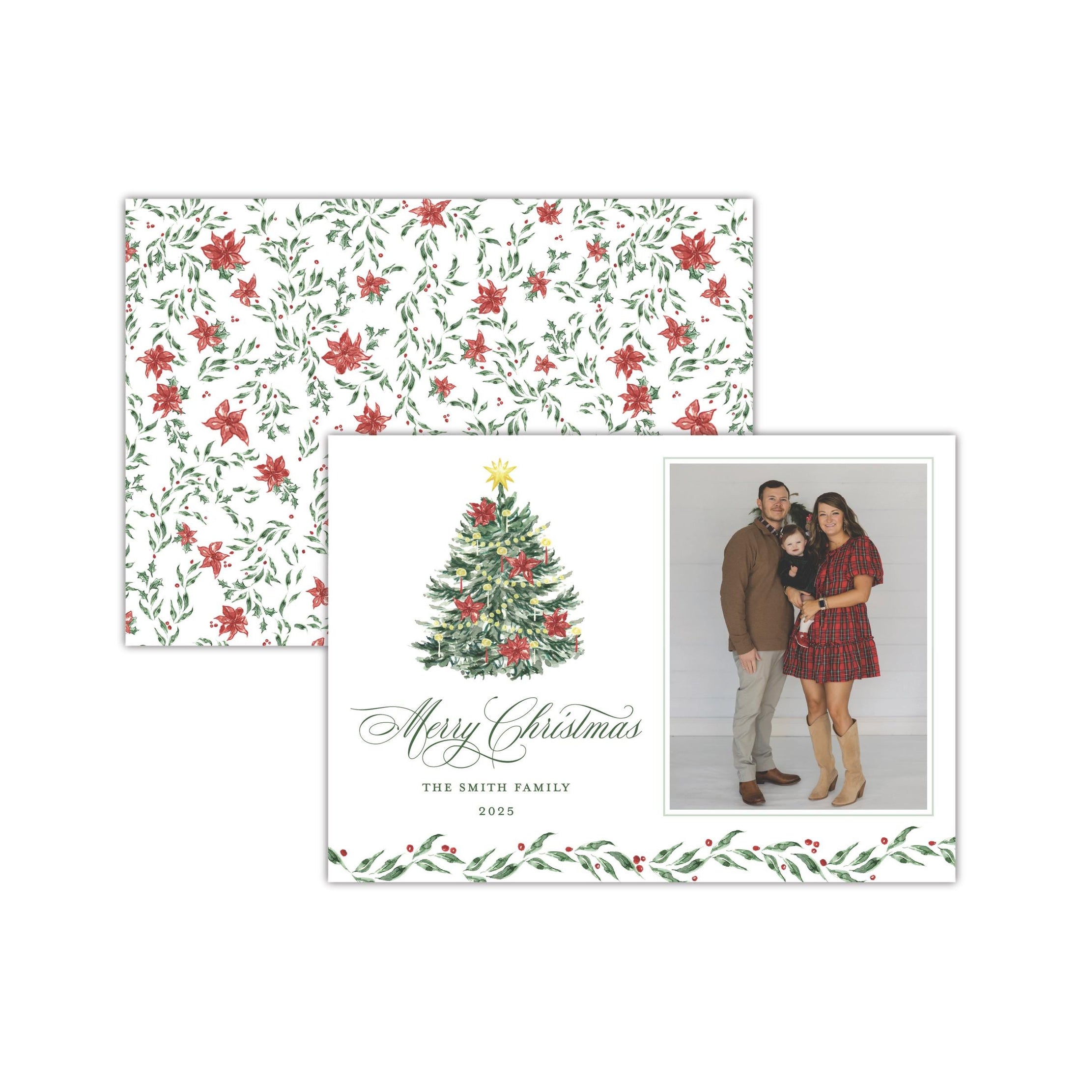 Yuletide Tree Holiday Card