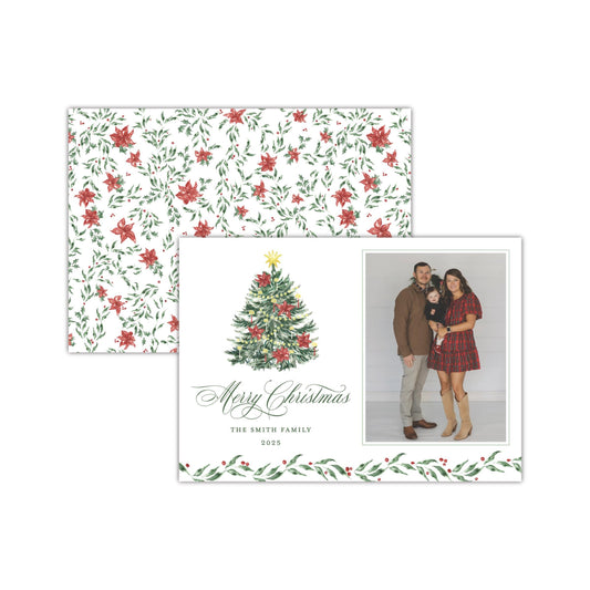 Yuletide Tree Holiday Card