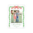 Load image into Gallery viewer, March Plaid Greenery Holiday Card
