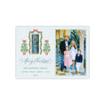 Load image into Gallery viewer, Blue Door Holiday Card
