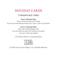 Load image into Gallery viewer, Gold Angel Holiday Card - Horizontal
