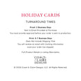 Load image into Gallery viewer, Gold Angel Holiday Card - Vertical
