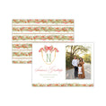 Load image into Gallery viewer, March Plaid Monogram Holiday Card - Vertical
