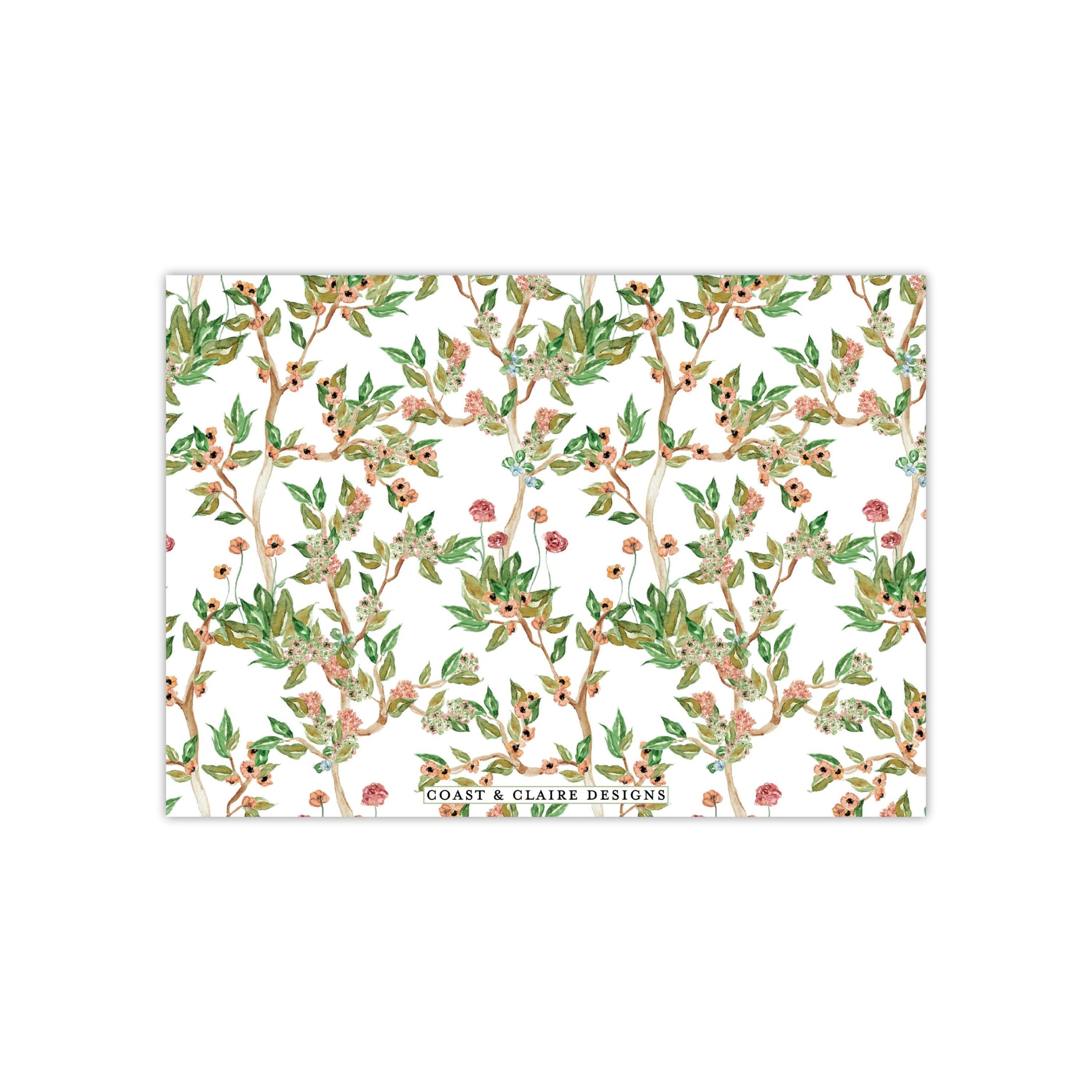 Oasis Column Holiday Card - Horizontal