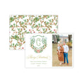 Load image into Gallery viewer, Oasis Crest Holiday Card
