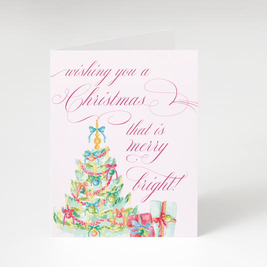 Kitschmas Tree Greeting Card
